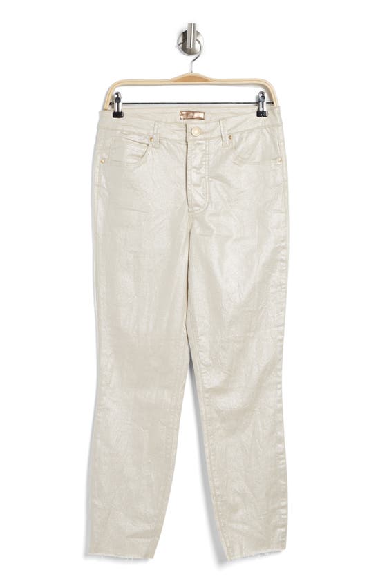 Kut From The Kloth Charlize High Waist Cigarette Jeans In Champagne Jm