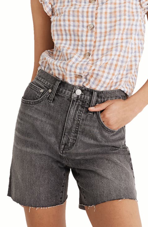 Denim High Waisted Shorts Nordstrom