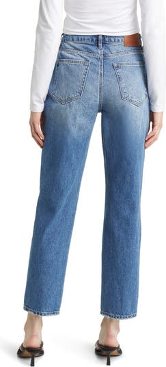 Crossover High Waisted Jeans