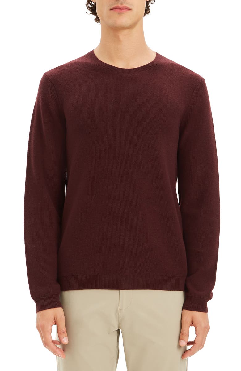 Theory Medin Crewneck Cashmere Sweater, Main, color, 