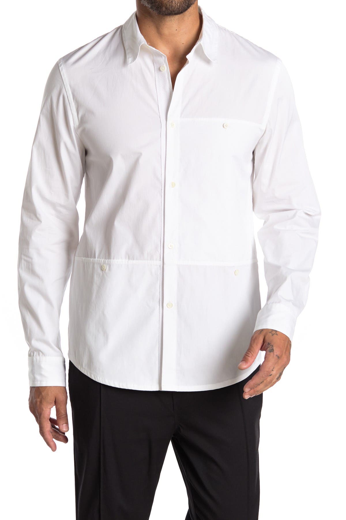 helmut lang dress shirt