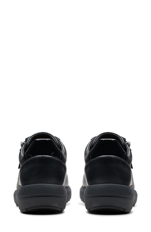 Clarksr Clarks(r) Tivoli Zip Sneaker In Black Combi