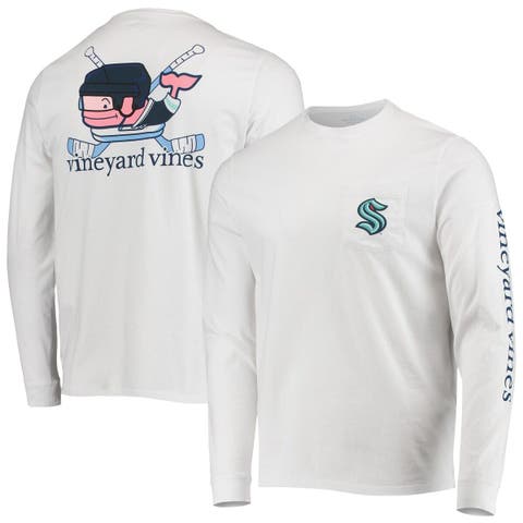 Pittsburgh Steelers Vineyard Vines Holiday Long Sleeve T-Shirt - Heathered  Gray