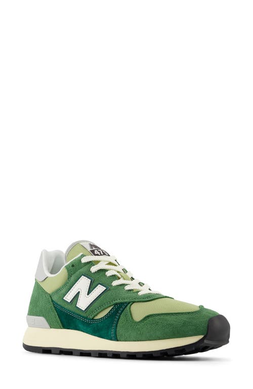 Shop New Balance Gender Inclusive 475 Sneaker In Everglade Green/mallard Green