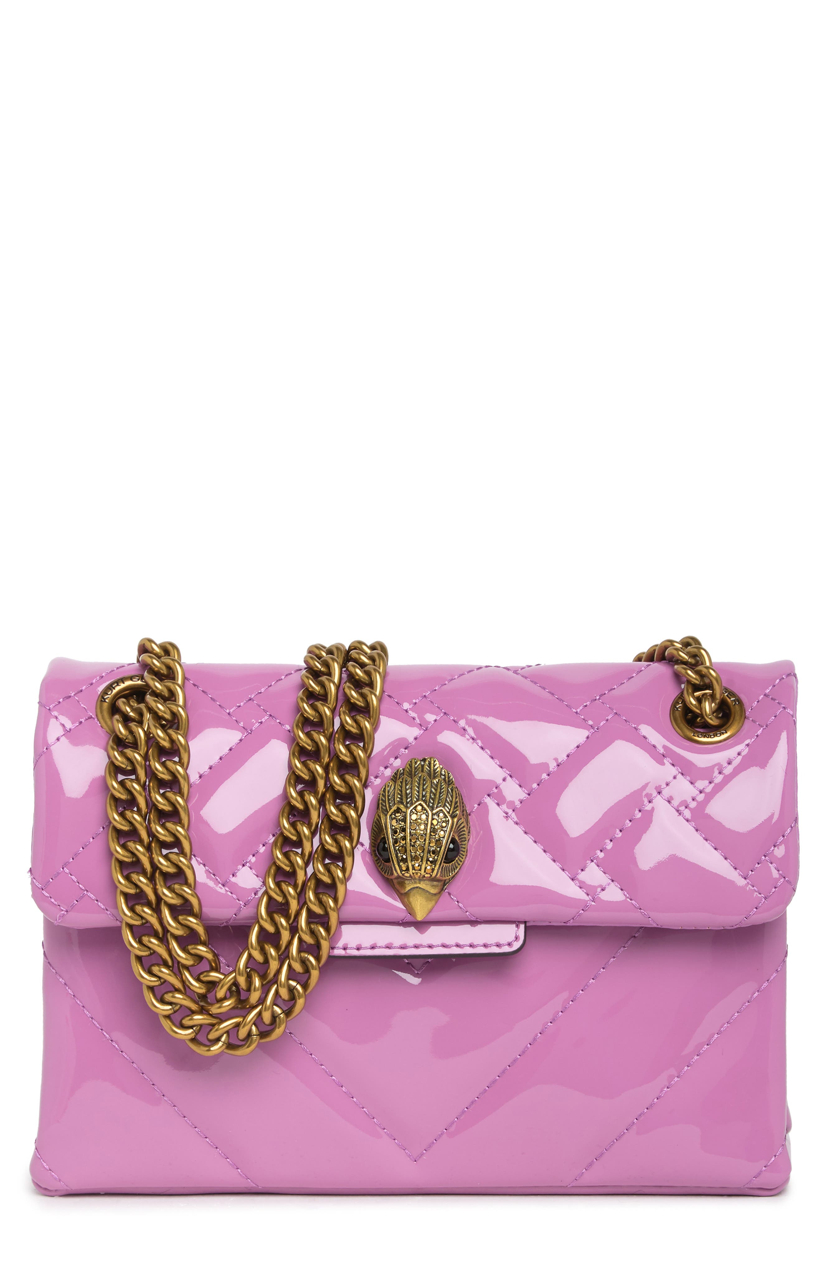 Kurt Geiger London Mini Kensington Quilted Leather Crossbody Bag