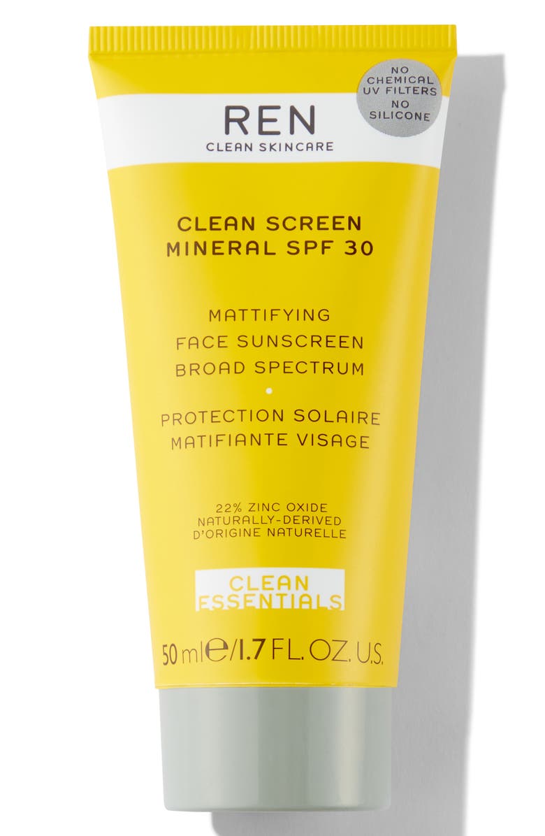 REN CLEAN SKINCARE Clean Screen Mineral SPF 30 Sunscreen, Main, color, NO COLOR