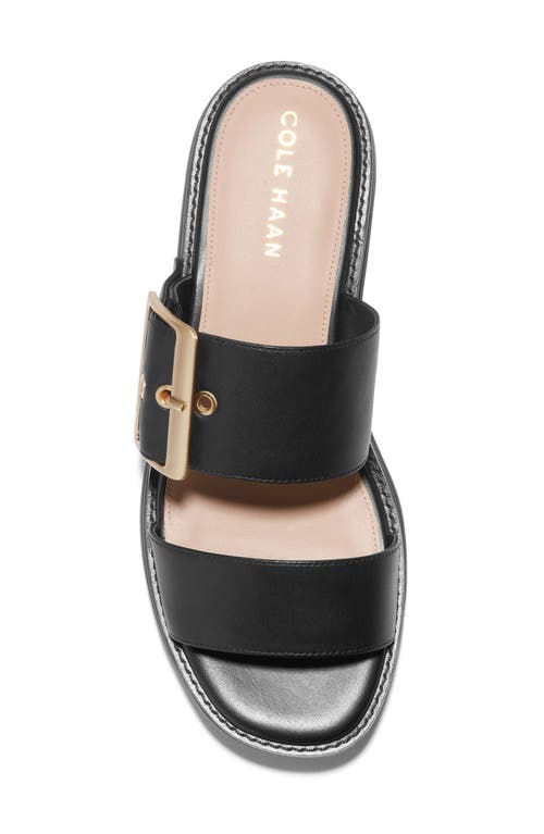 Shop Cole Haan Original Grand Platform Sandal In Black/black