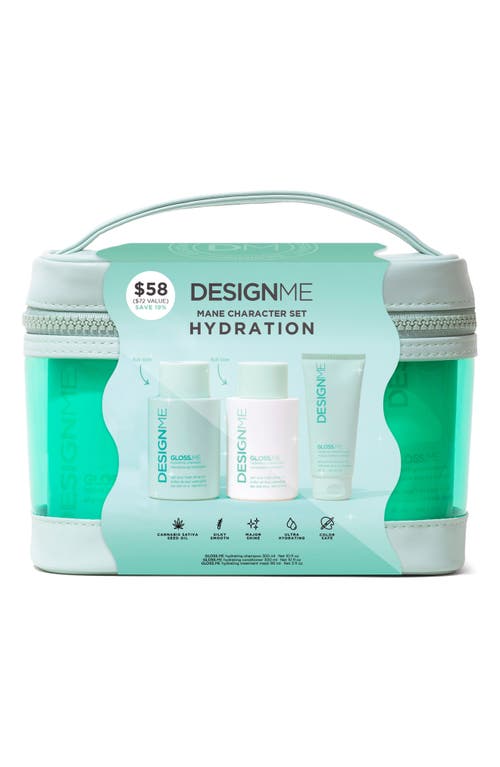 Design.me Designme Gloss.me Mane Character Hydration Set $72 Value In No Color