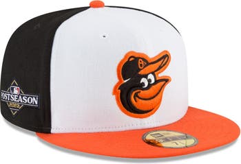New Era Men's Royal Baltimore Orioles Logo White 59FIFTY Fitted