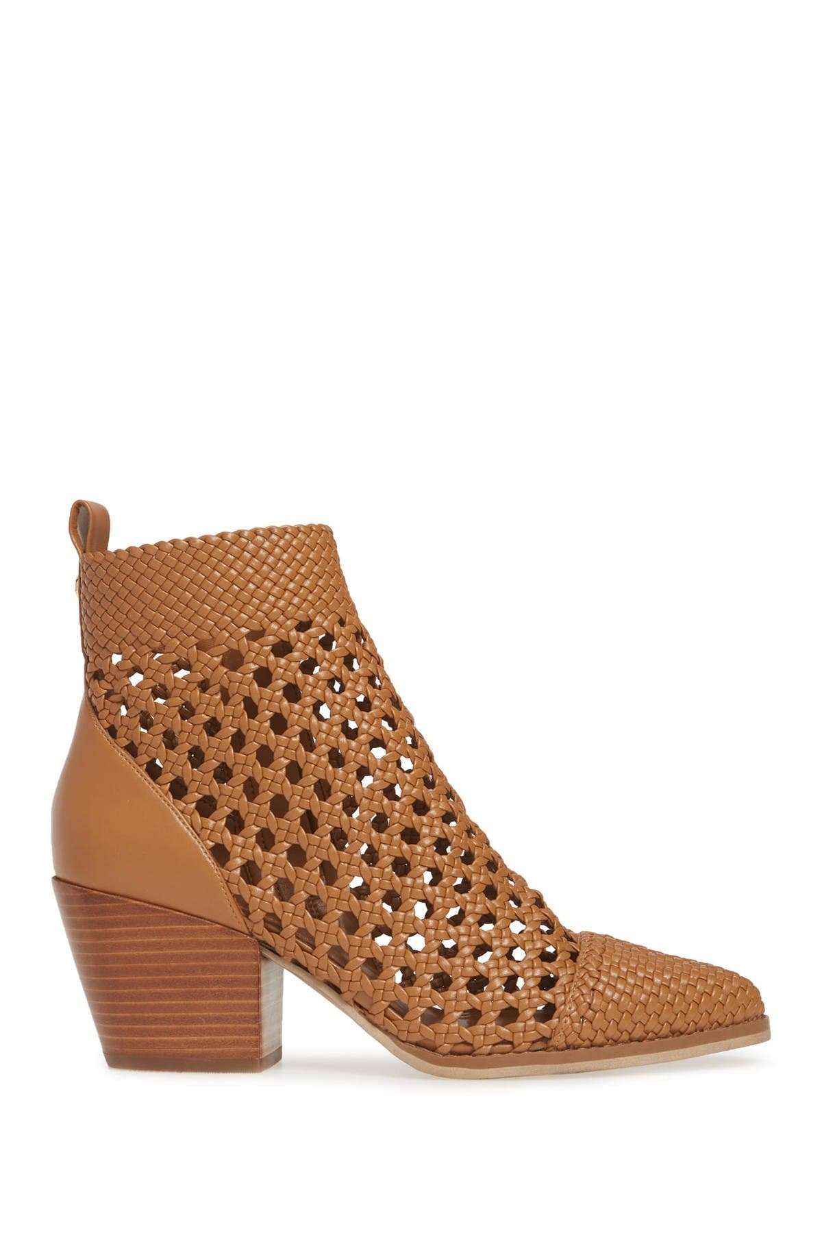augustine woven ankle boot
