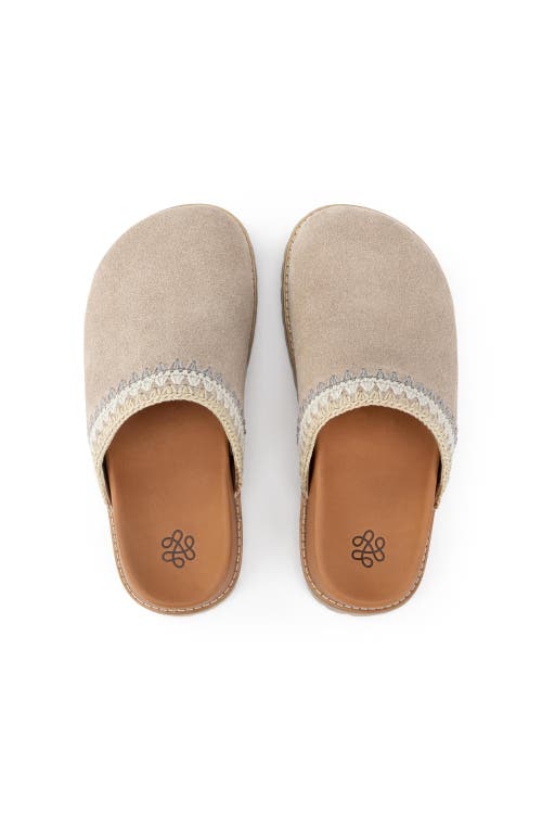 Shop The Sak Bolinas Lug Sole Clog In Sand Seminyak