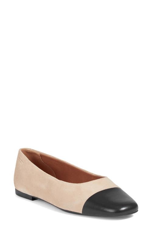 Vagabond Shoemakers Jolin Ballet Flat Safari/Black at Nordstrom,