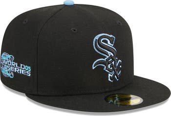 Men's Atlanta Braves New Era Black Pastel Undervisor 59FIFTY Fitted Hat