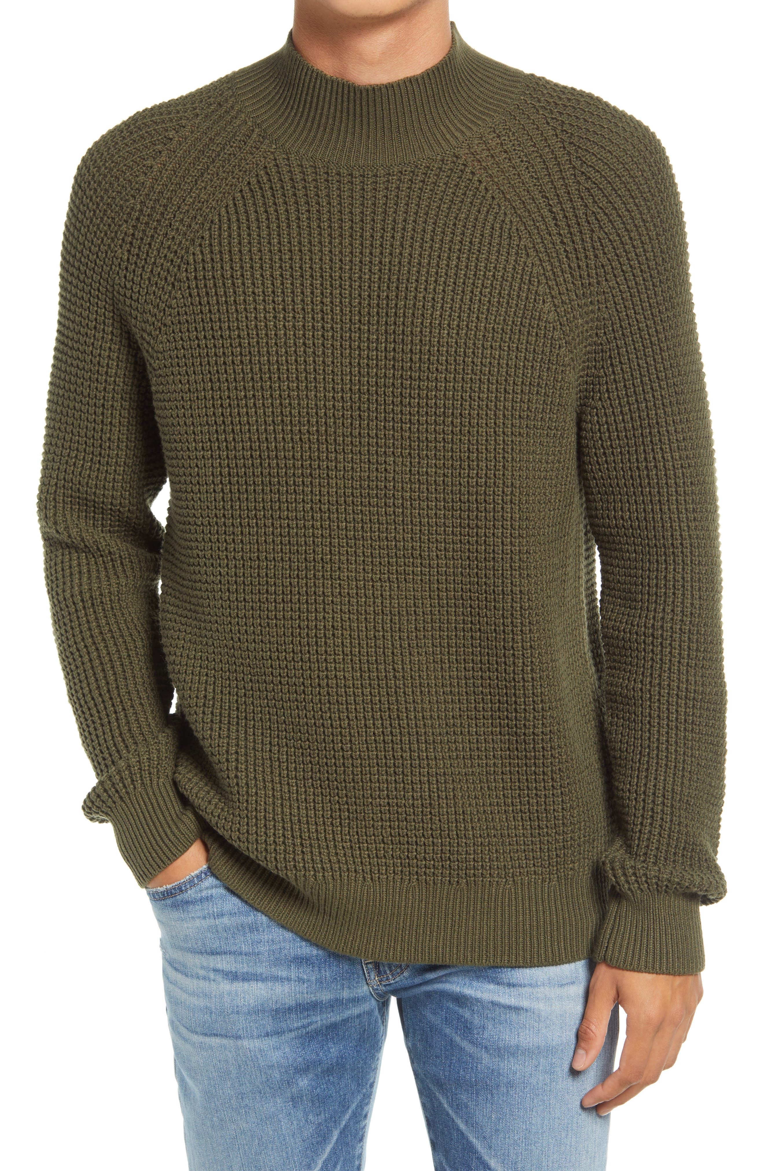 dark green sweater for men