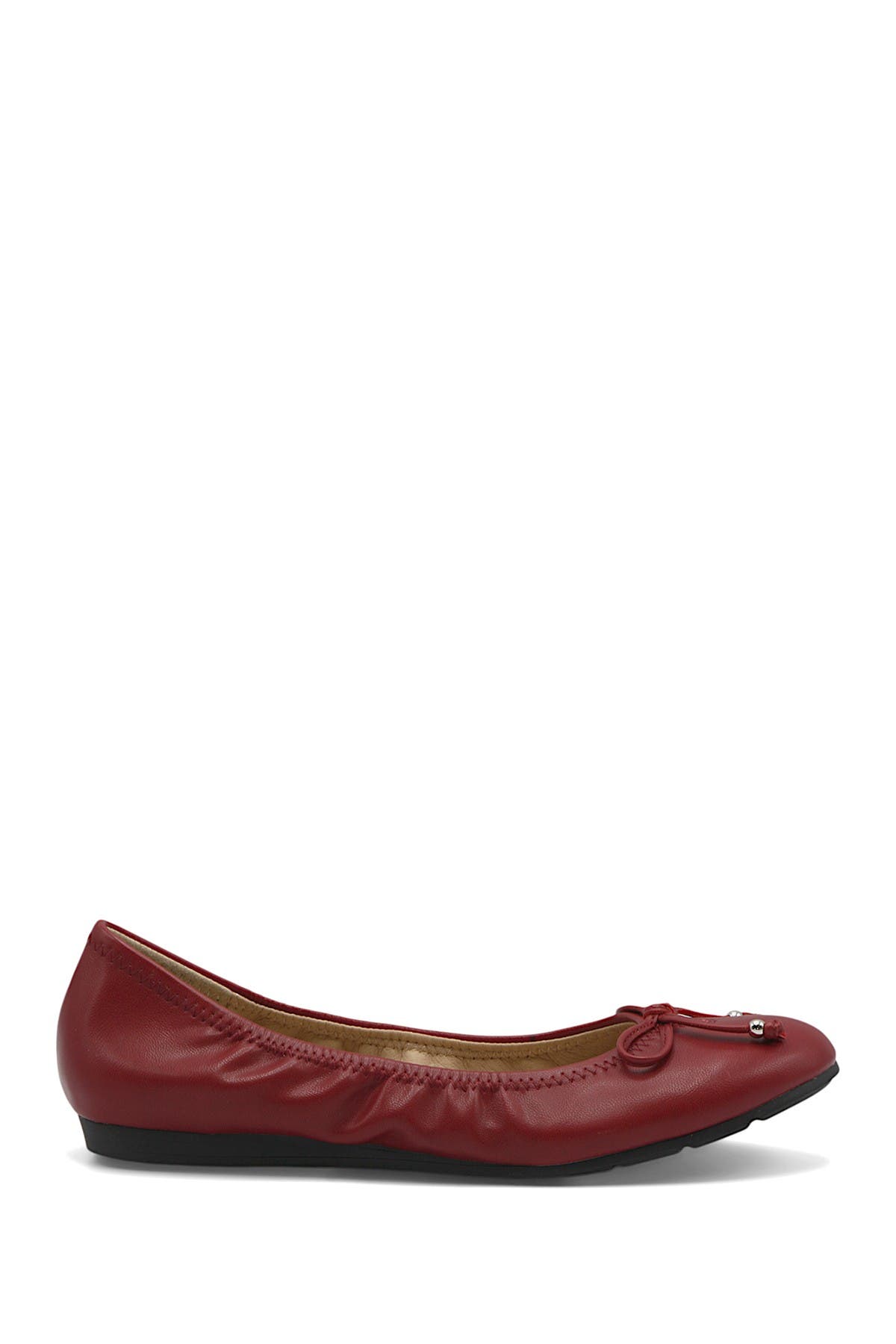 Mootsies Tootsies Cameo Ballet Flat In Red-fl