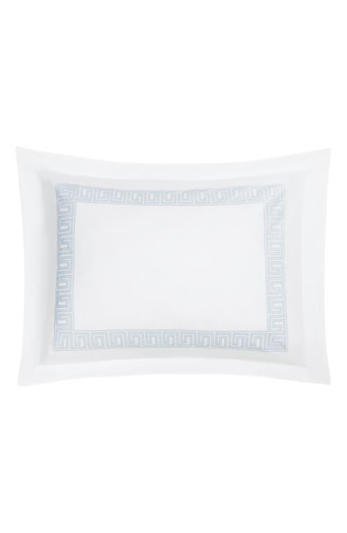 Matouk Ophelia Pillow Sham in Light Blue 