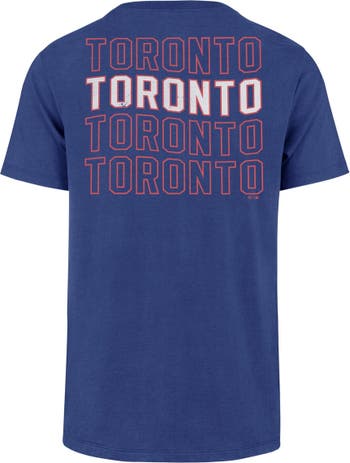 47 Men's '47 Royal Toronto Blue Jays Hang Back Franklin T-Shirt