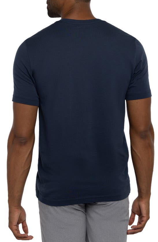 Shop Travismathew Race You Graphic Tee In Dress Blues