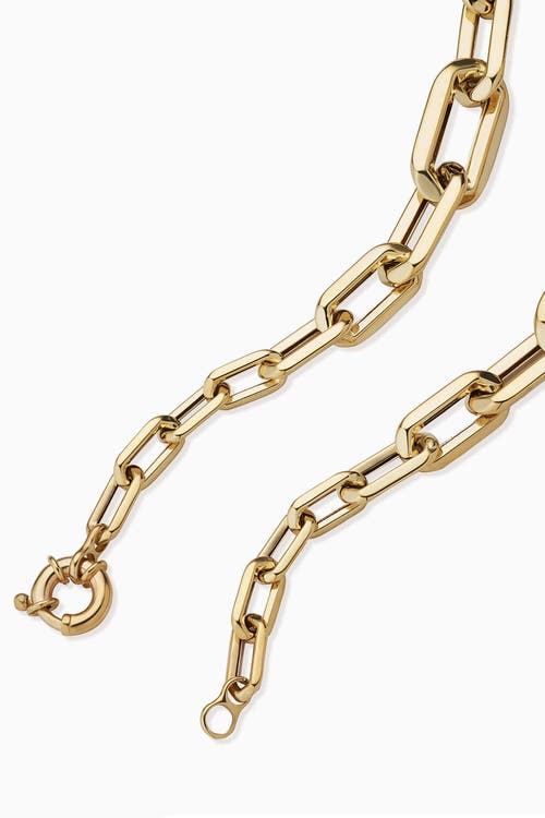 Shop Oradina 14k Yellow Gold Aurum Link Bracelet