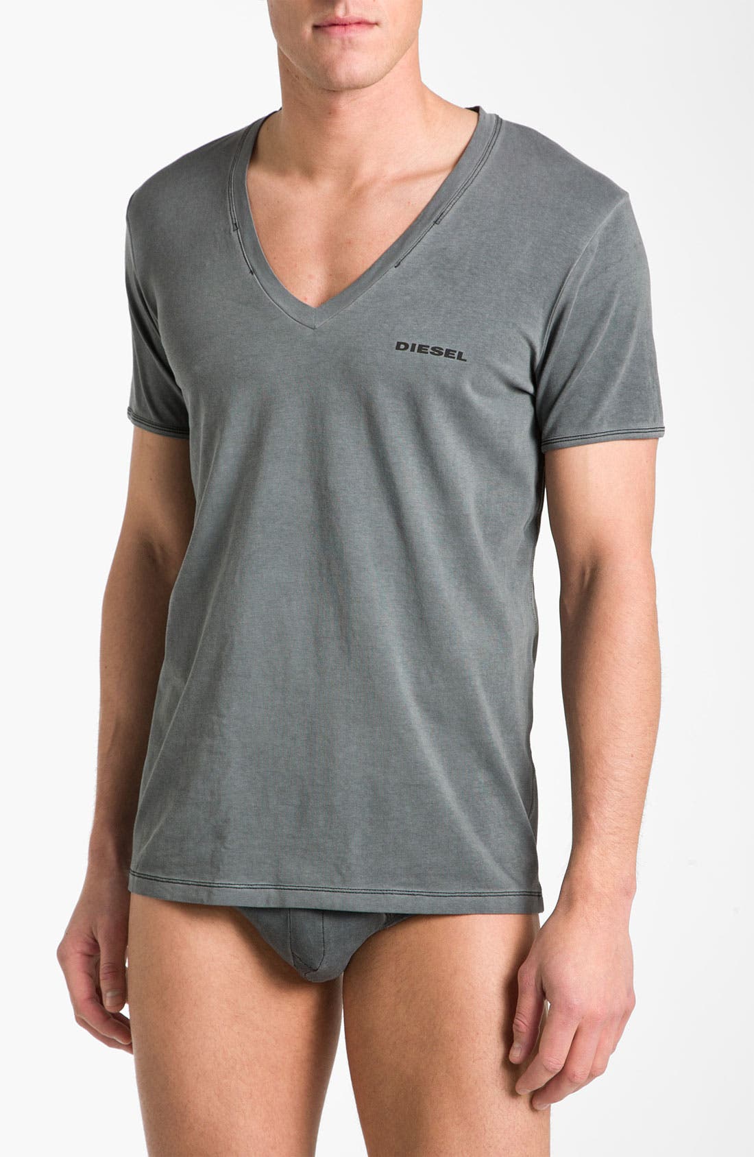 DIESEL® Bright Washed Deep VNeck Undershirt Nordstrom