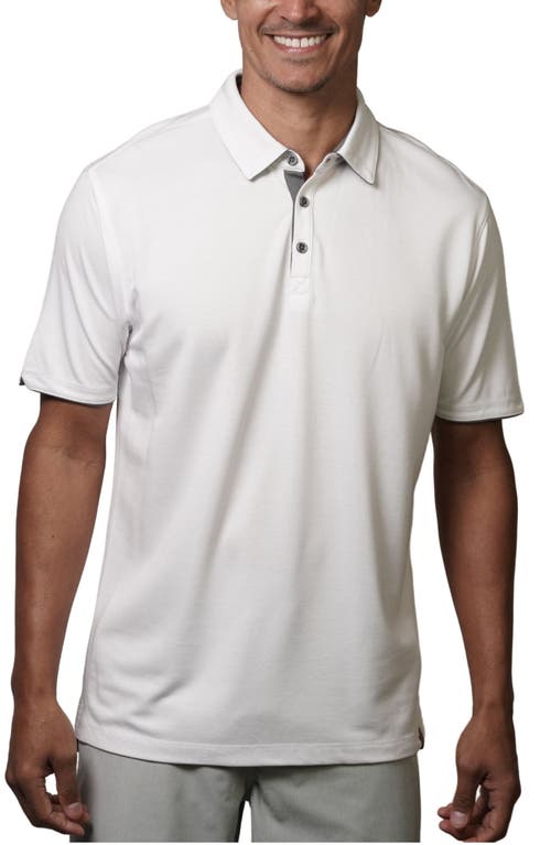 Country Club Polo in White