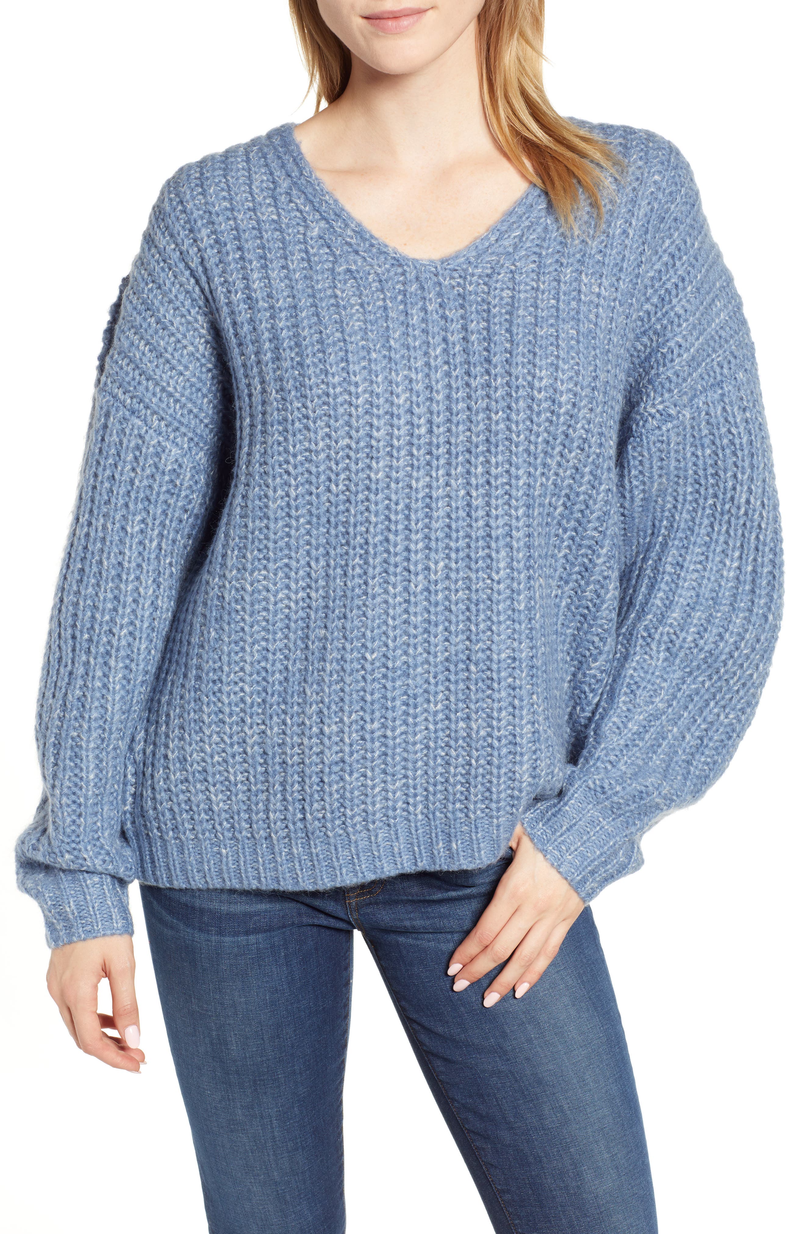 Rebecca Minkoff Dorit Sweater In Blue