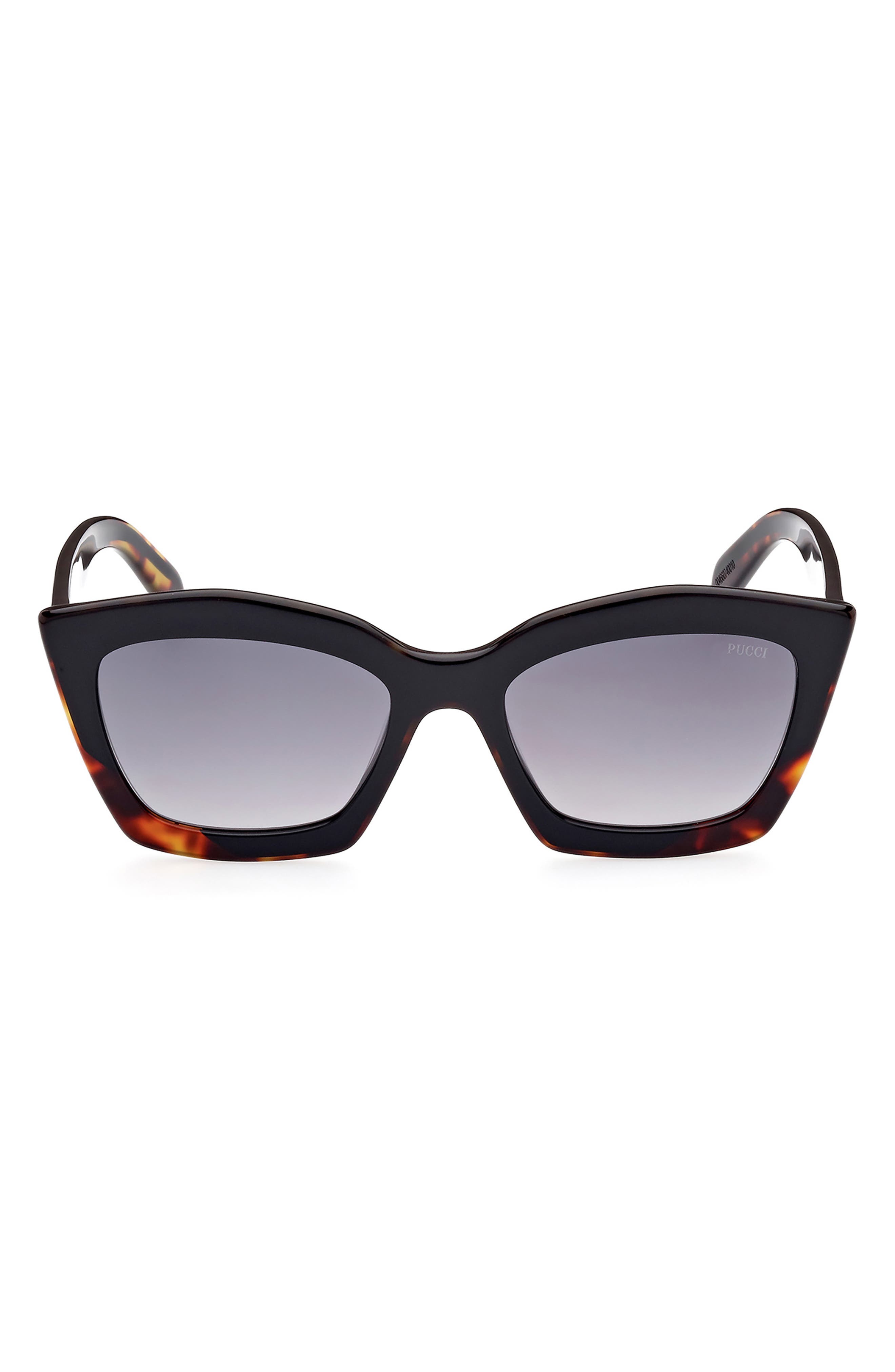 Emilio Pucci 52mm Geometric Sunglasses