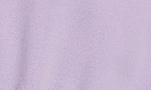 Shop Nike Sportswear Club Fleece Crop Hoodie Sweatshirt In Violet Mist/white