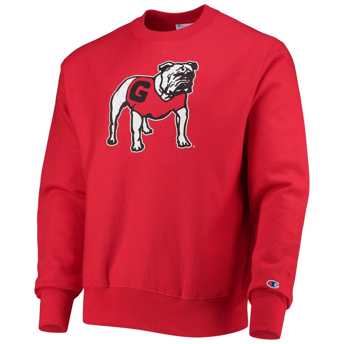 Champion Men's Champion Red Bulldogs Vault Logo Reverse Weave