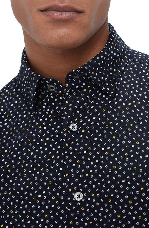 Shop Bugatchi Ooohcotton® Jules Button-up Shirt In Black