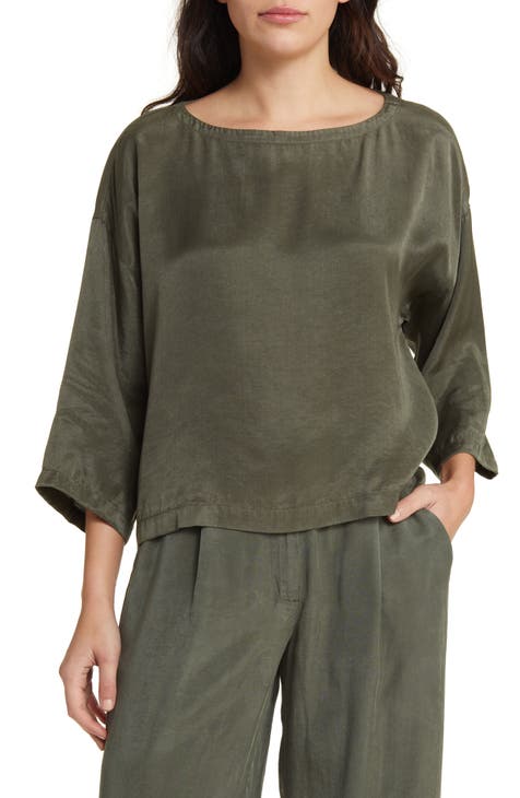 Women s Eileen Fisher Blouses Nordstrom