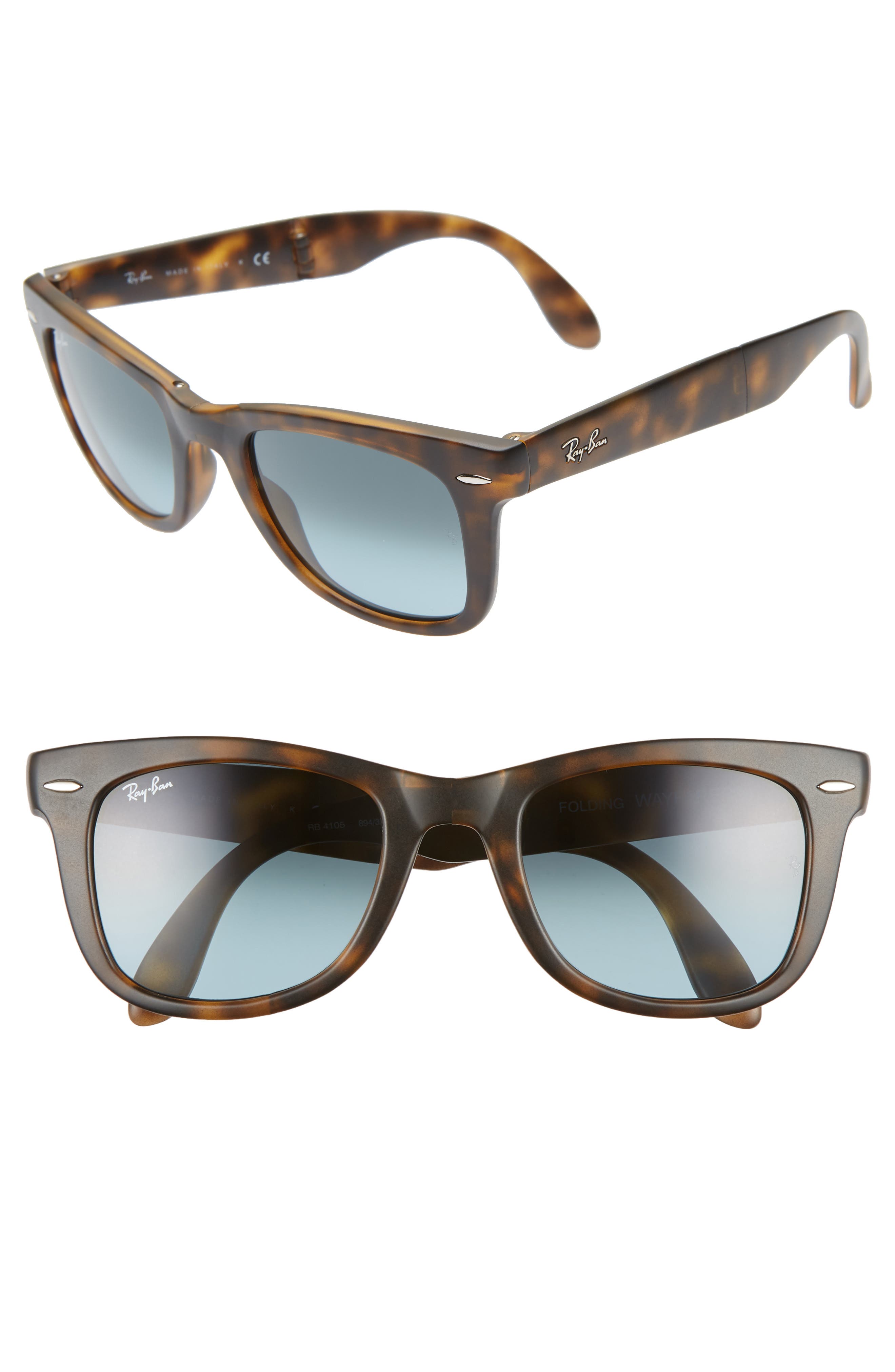 Ray-Ban 'Folding Wayfarer' 50mm Sunglasses | Nordstrom