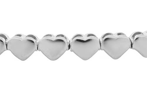 Bony Levy 14k Gold Heart Flexible Bracelet In 14k White Gold