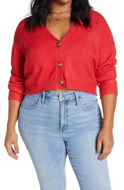 Women S Red Plus Size Sweaters Nordstrom