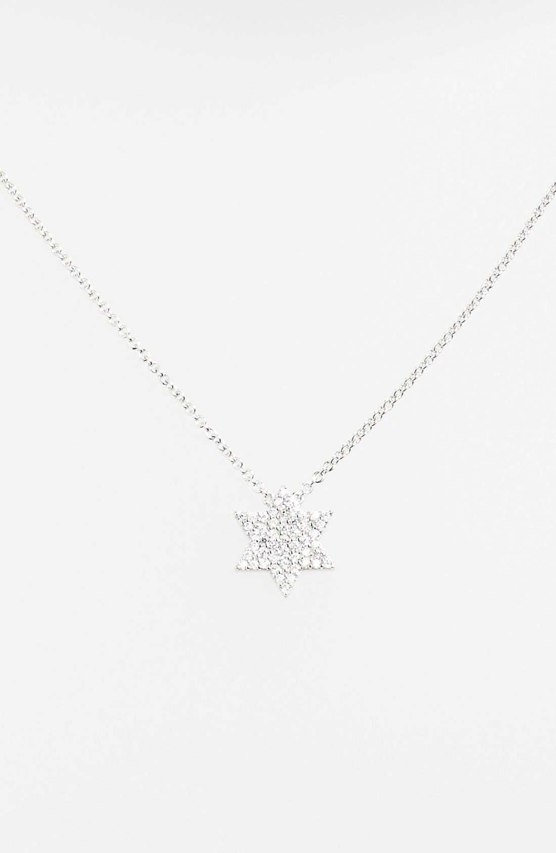Sugar Bean Jewelry Star of David Pendant Necklace Nordstrom