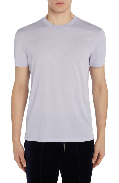 Short Sleeve Crewneck T-Shirt in Lavander