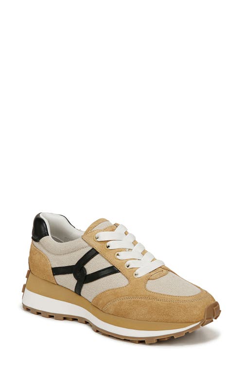 Veronica Beard Valentina Sneaker In Ecru/desert