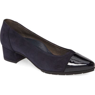 Paul Green Chrissy Cap Toe PumpUS /4UK - Blue