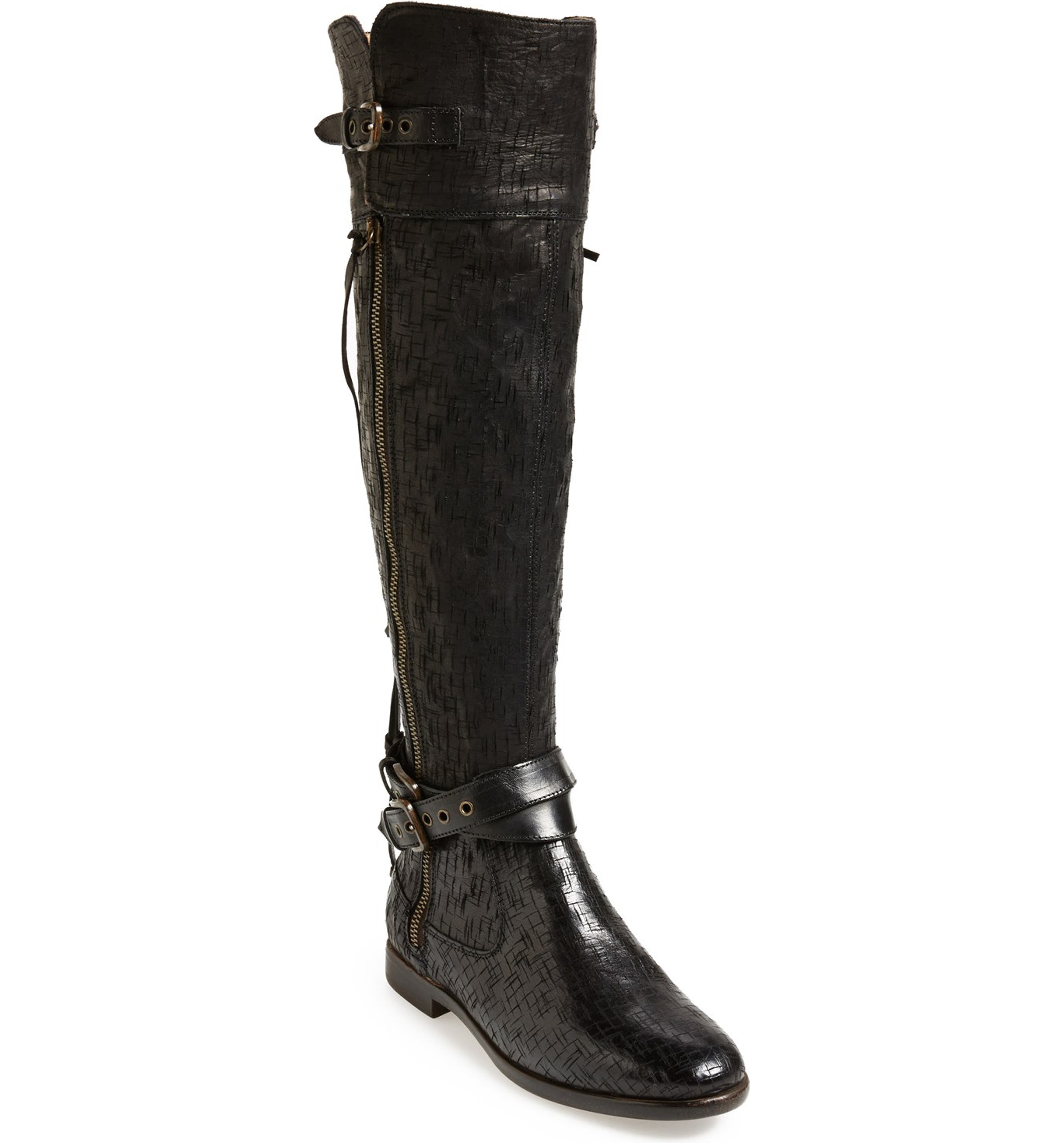 UGG® Australia Collection 'Nicoletta' Textured Leather Over the Knee ...
