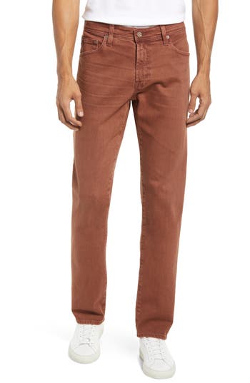 Ag Men's Jamison Slim-fit Trousers In 7 Years Dark Walnut