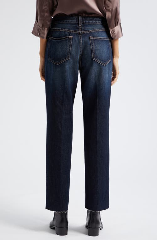 L Agence L'agence Milana Stovepipe Raw Jeans In Grainger