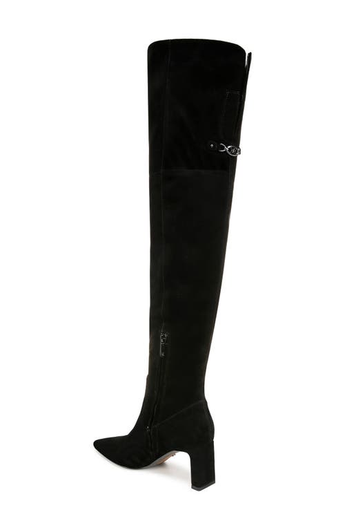 Shop Sam Edelman Shea Over The Knee Boot In Black