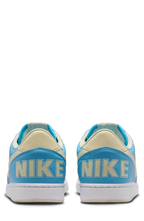 Shop Nike Terminator Low Top Sneaker In Aquarius Blue/coconut Milk