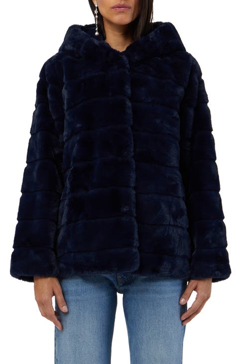 Women's Hooded Faux Fur Coats | Nordstrom
