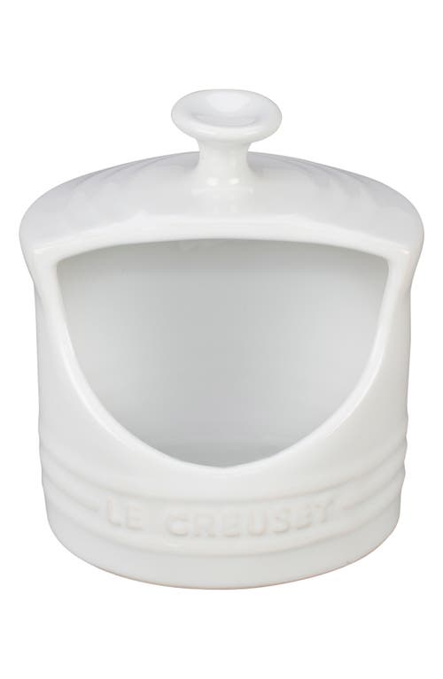 Le Creuset Salt Crock in White at Nordstrom