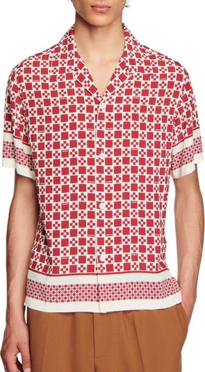 Louis Vuitton Cross Pattern Shirt