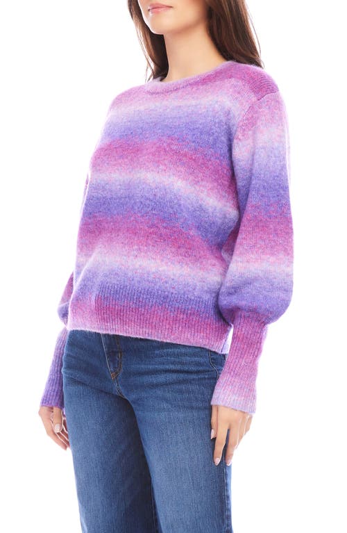 Shop Karen Kane Balloon Sleeve Sweater In Lavender