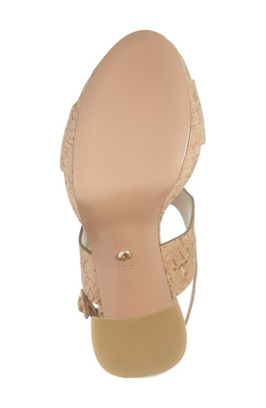 Shop Pelle Moda Gavi Platform Sandal In Natural