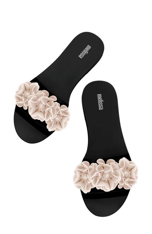 Melissa Women's Black / Brown Babe Springtime Flats - Black Beige In Beige/black