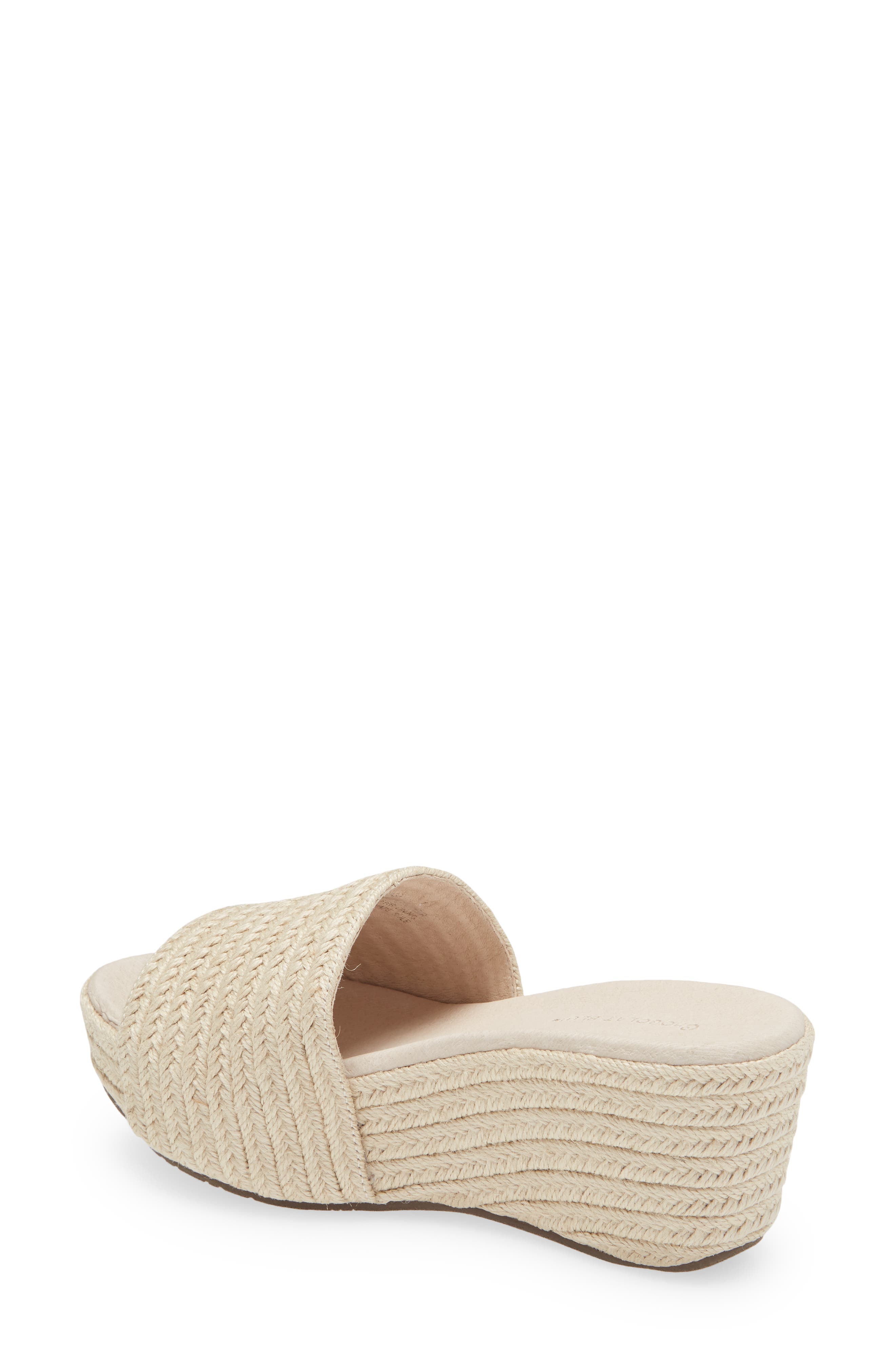 espadrille slides platform